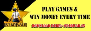 Play pubg, free fre, ludo, pubg lite, and earn money